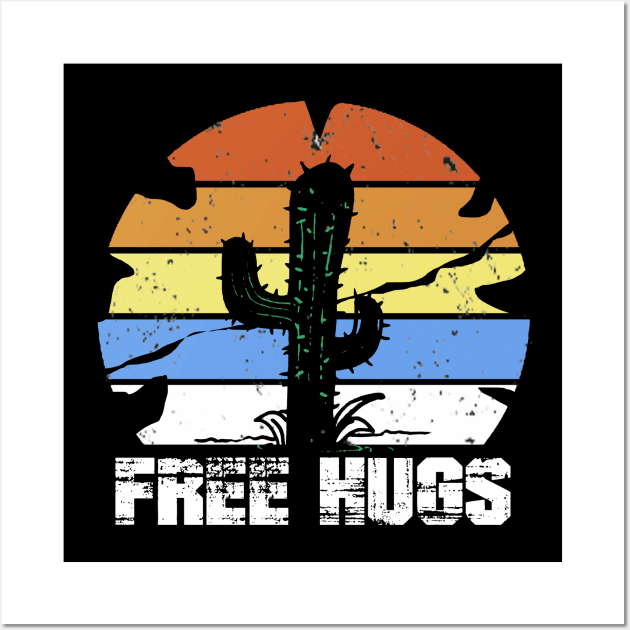 Free Hugs Wall Art by Tshirt0101